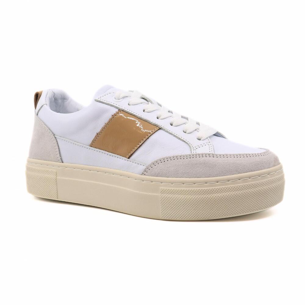 NEW ATELIERS women's vizi platform sneakers in natural